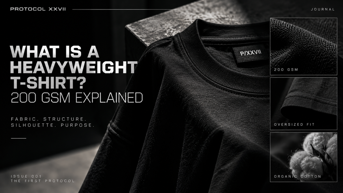 What Is a Heavyweight T-Shirt? 240 GSM Explained