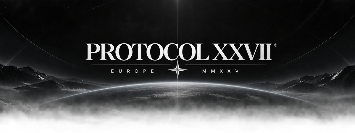 Kampagnenmotiv von PROTOCOL XXVII für DROP 001
