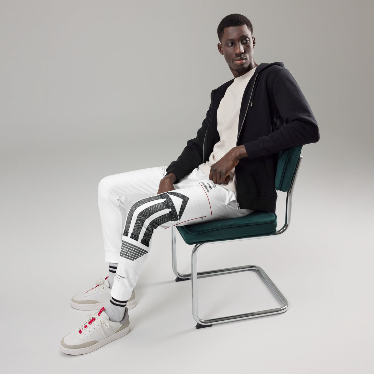 ISSUE 007 — STATIC FORM | Recycled Graphic Joggers