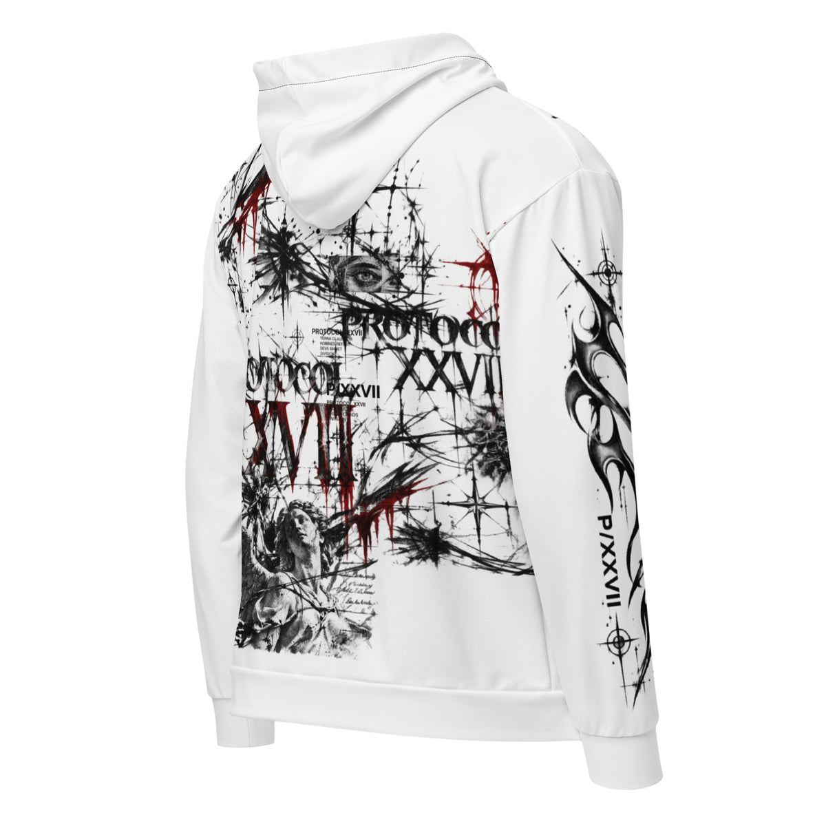 PROTOCOL XXVII ISSUE 012 — Recycled Zip Hoodie, product view 5